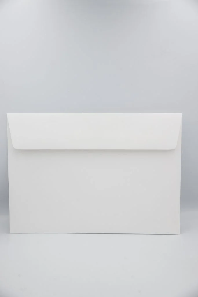 Λευκός (Off-White) Ακουαρέλα Ορθογώνιος Φάκελος 120γρ.