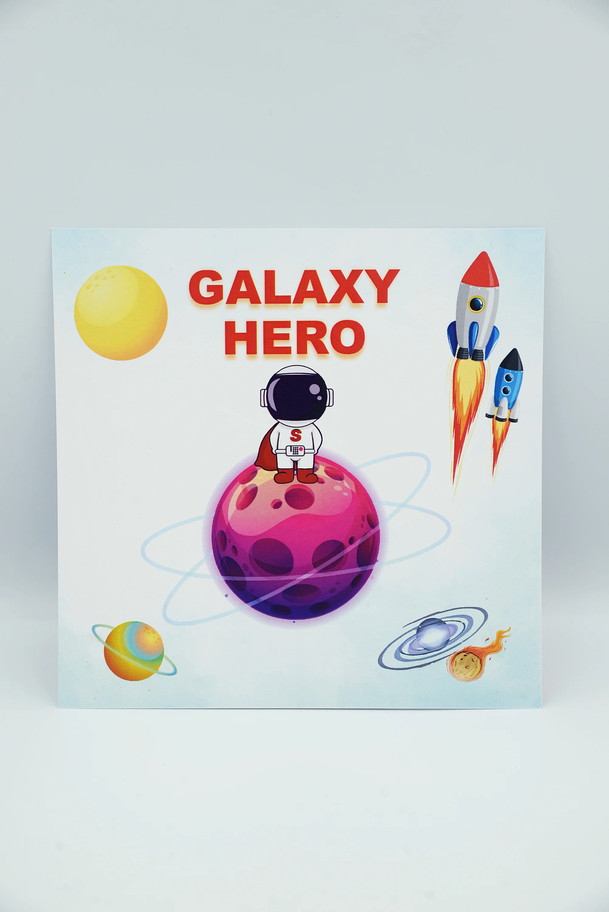 Προσκλητήριο βάπτισης galaxy hero