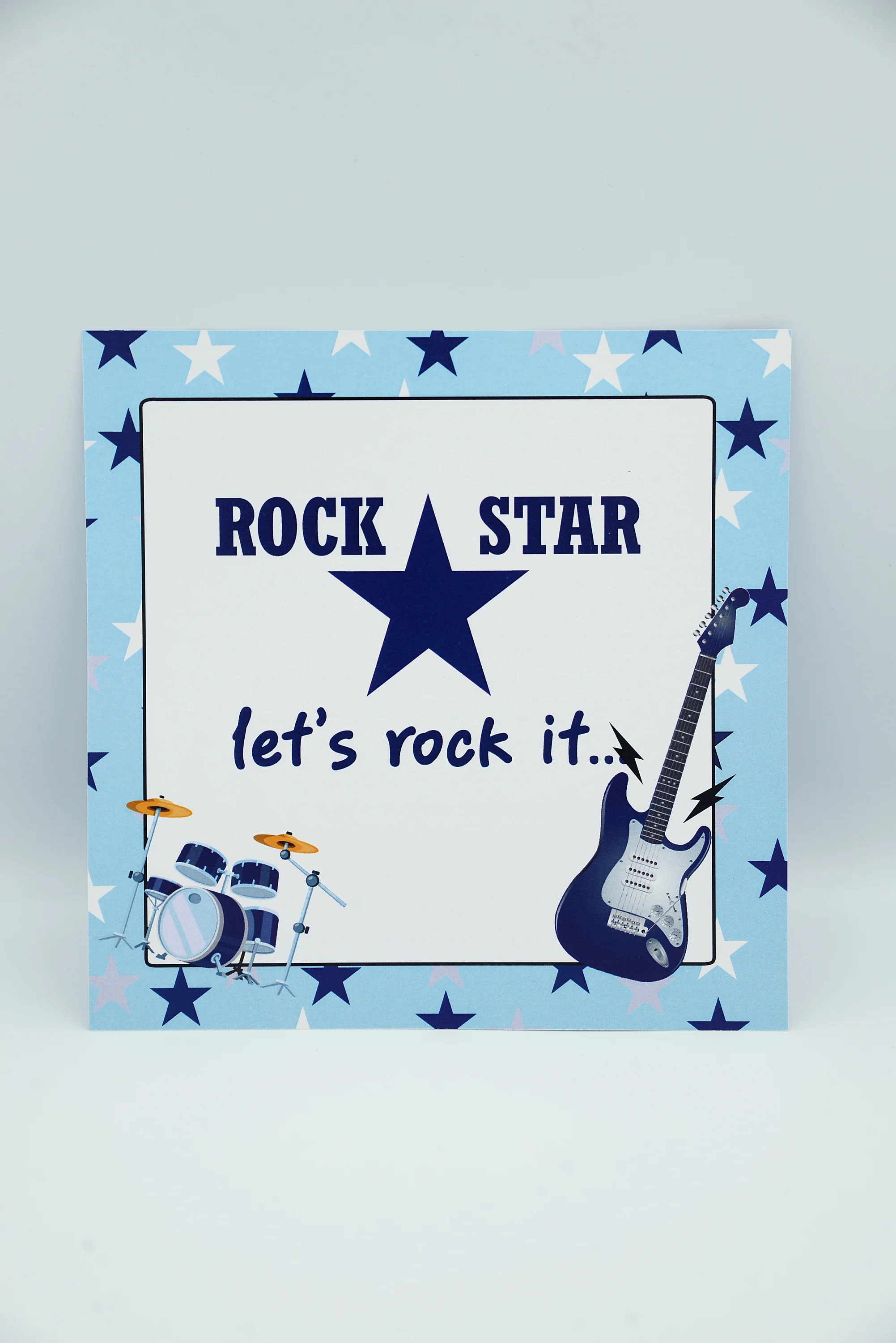 Προσκλητήριο βάπτισης rock star