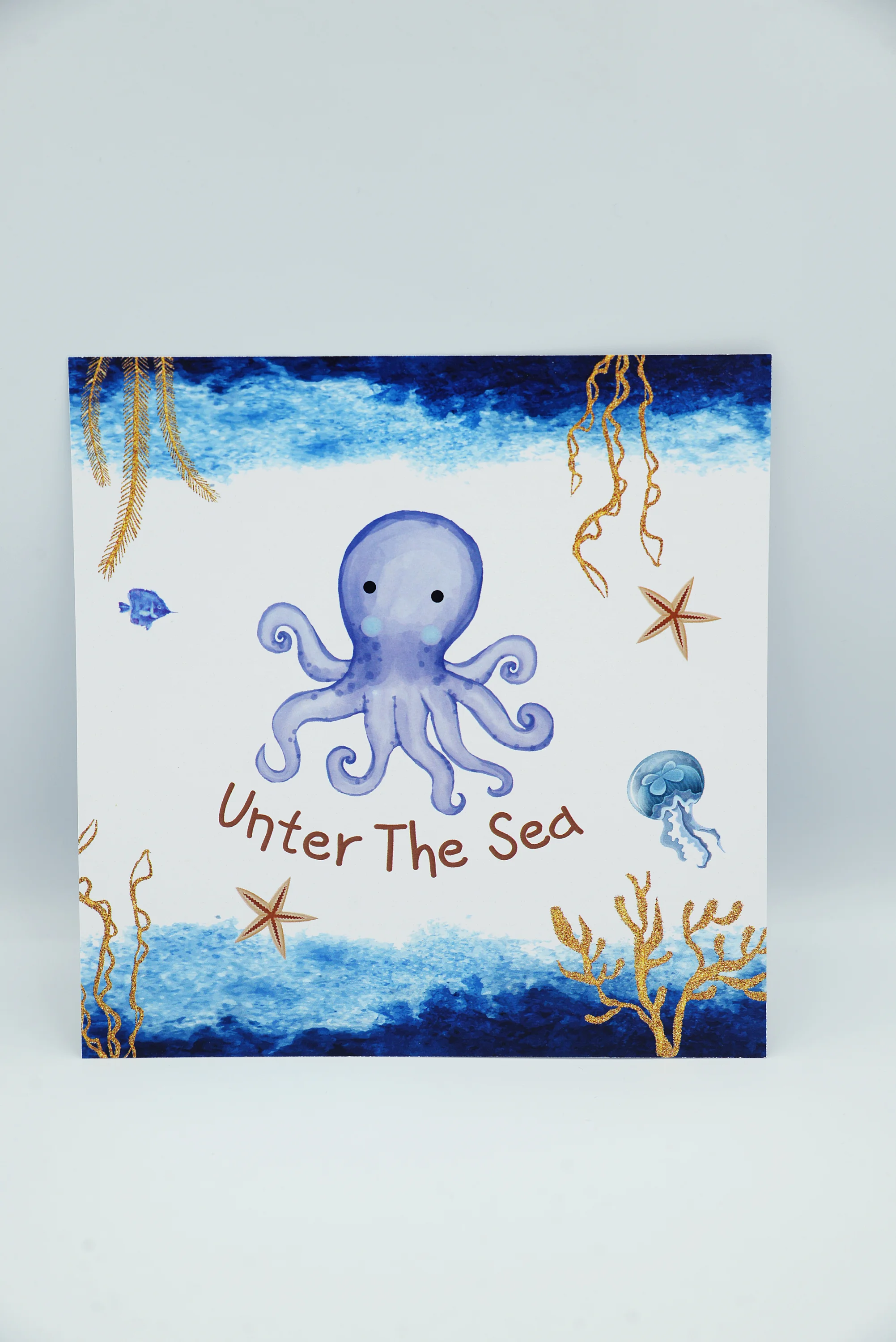 Προσκλητήριο βάπτισης under the sea χταπόδι